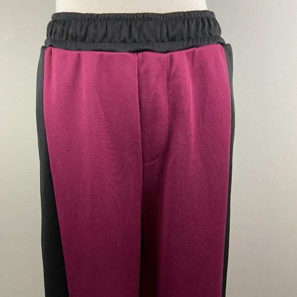 NWT TOPMAN Red Black Loose Fit Track Pants (XXL) - Picture 3 of 8
